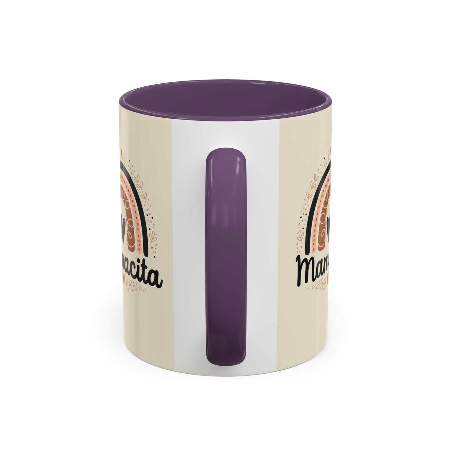 Mamacita Coffee Mug | Pink Rainbow Heart Accent Mug