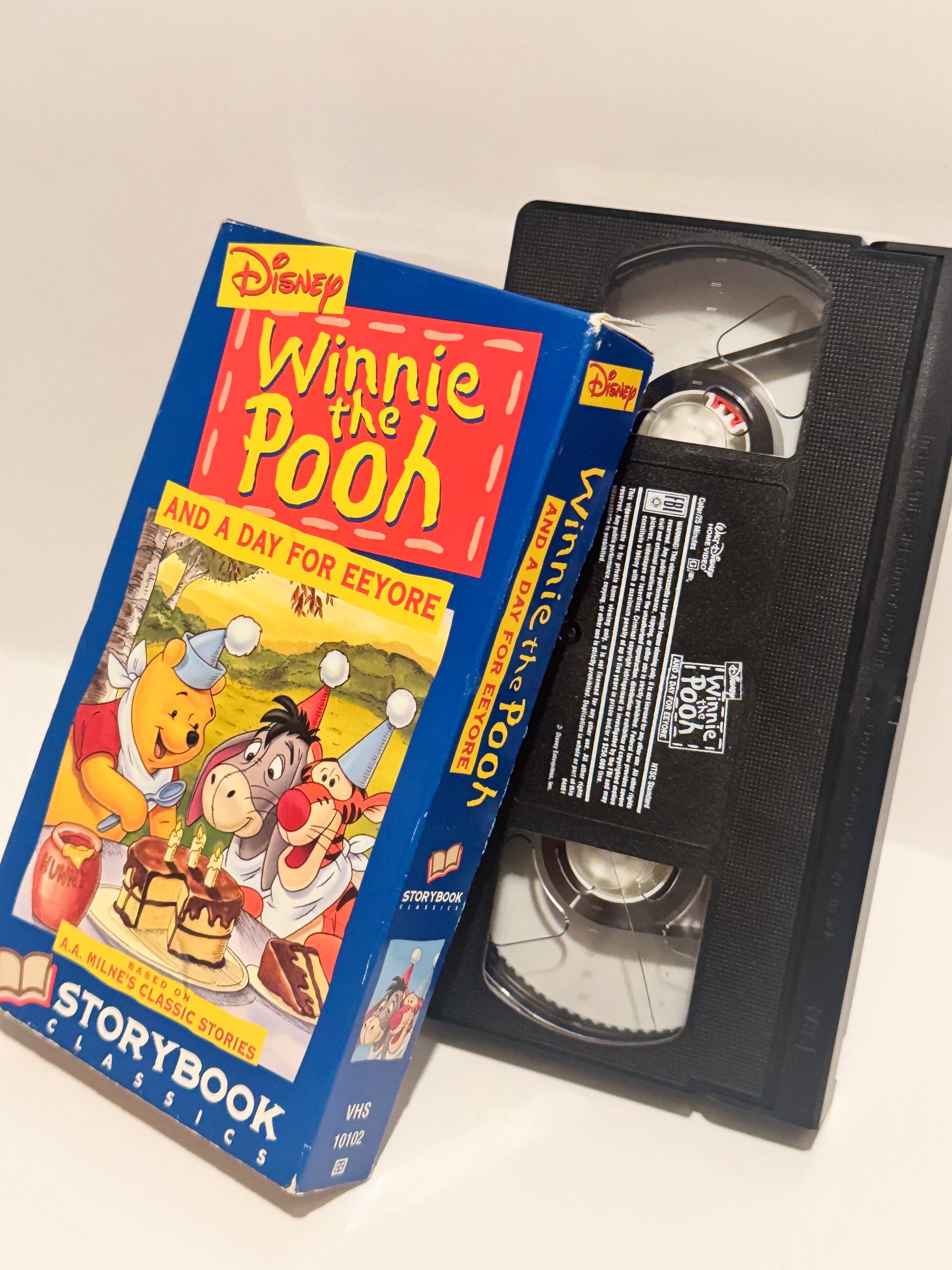 Vintage Winnie the Pooh VHS Tape - Classic Disney Animation