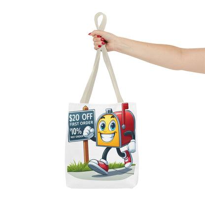 Smiling Mailbox Tote Bag