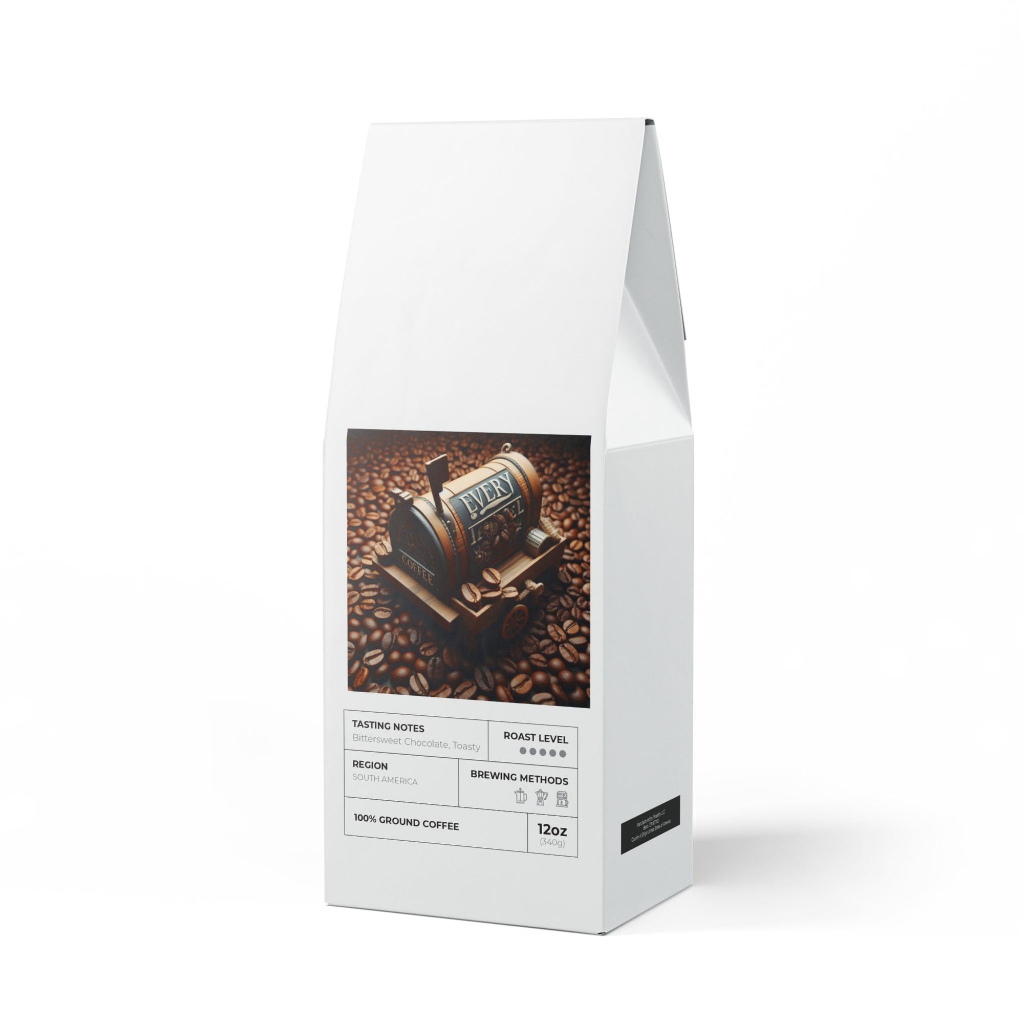 Bitterroot Dark French Roast Coffee – Bold, Rich Flavor, Whole Beans