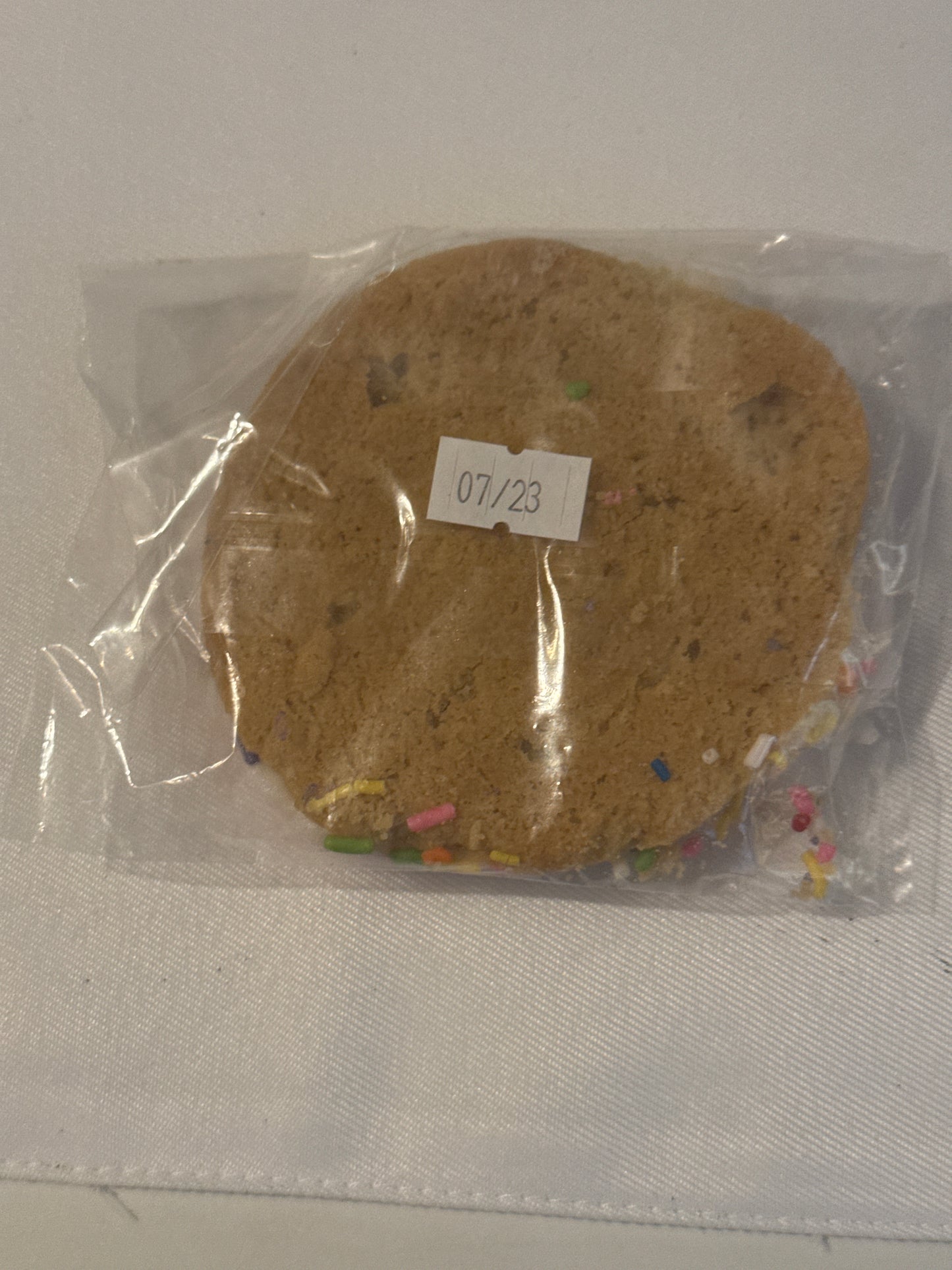 Handmade Sugar Cookie – Vanilla Ice Cream Flavor with Sprinkles | Fresh Baked
