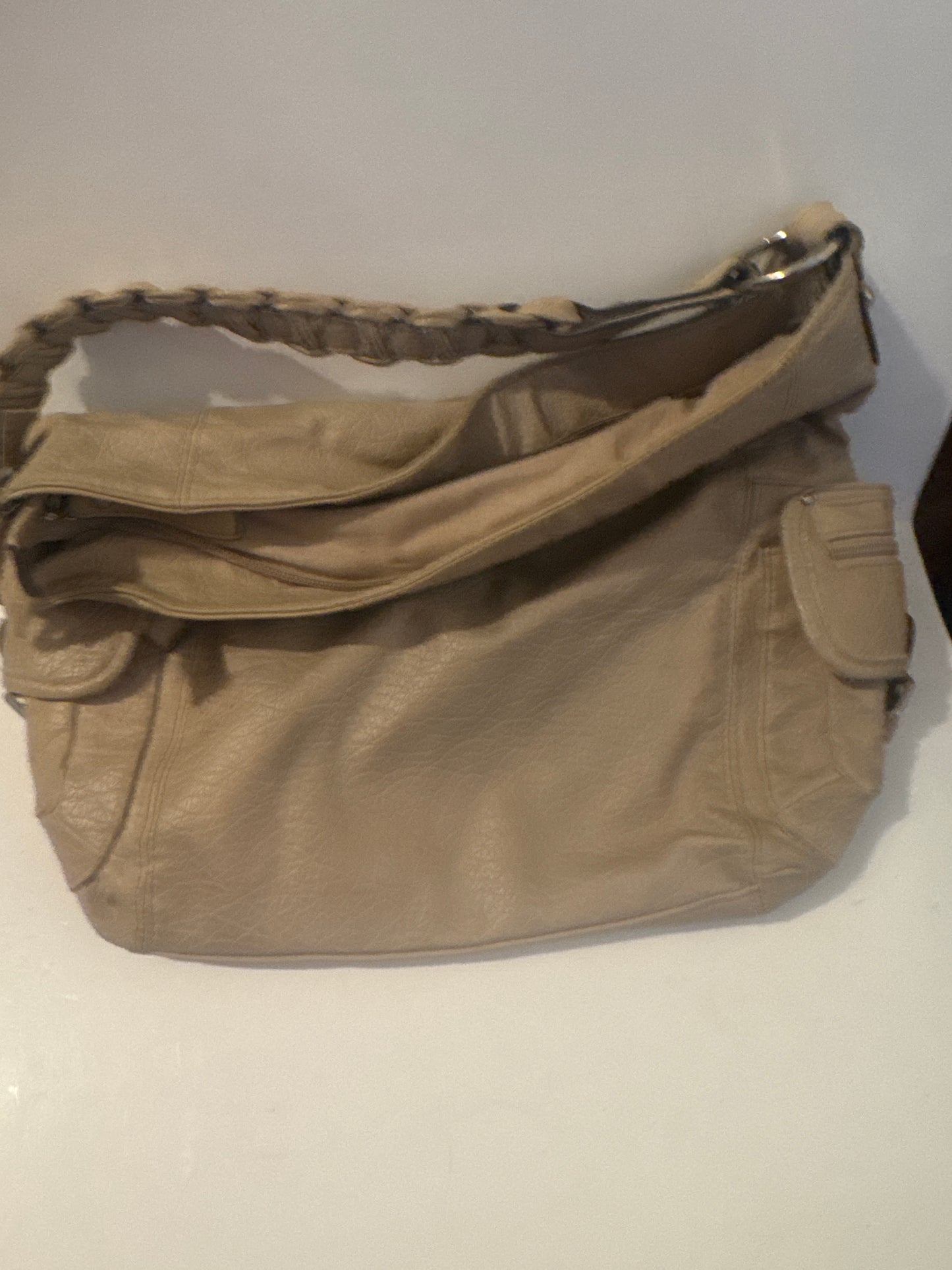 Rosetti Beige Leather Handbag – Upgrade Your Everyday Look