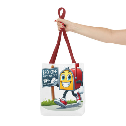 Smiling Mailbox Tote Bag