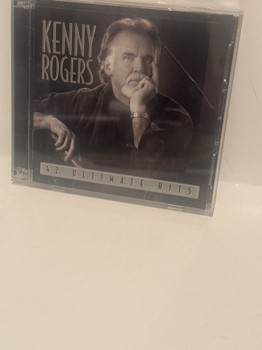 Kenny Rogers - 42 Ultimate Hits CD - Minor Case Wear, Excellent Discs