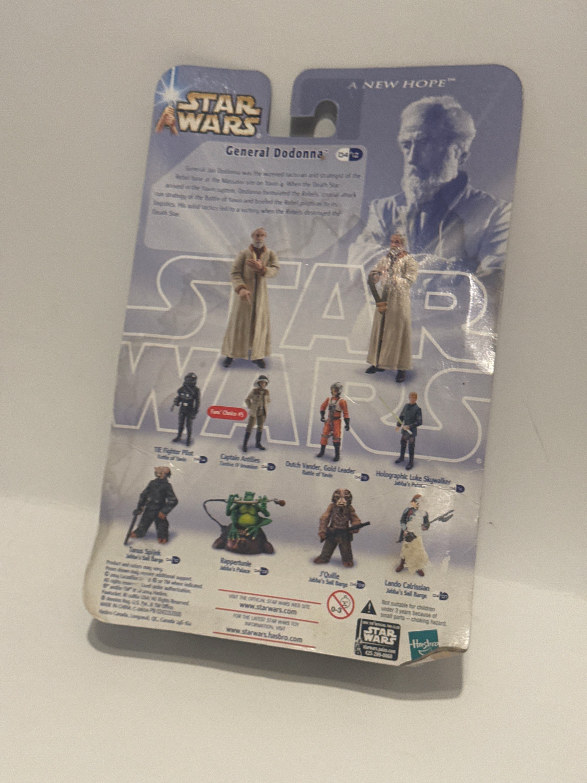 Star Wars General Jan Dodonna Action Figure - Collectible, Ages 4+