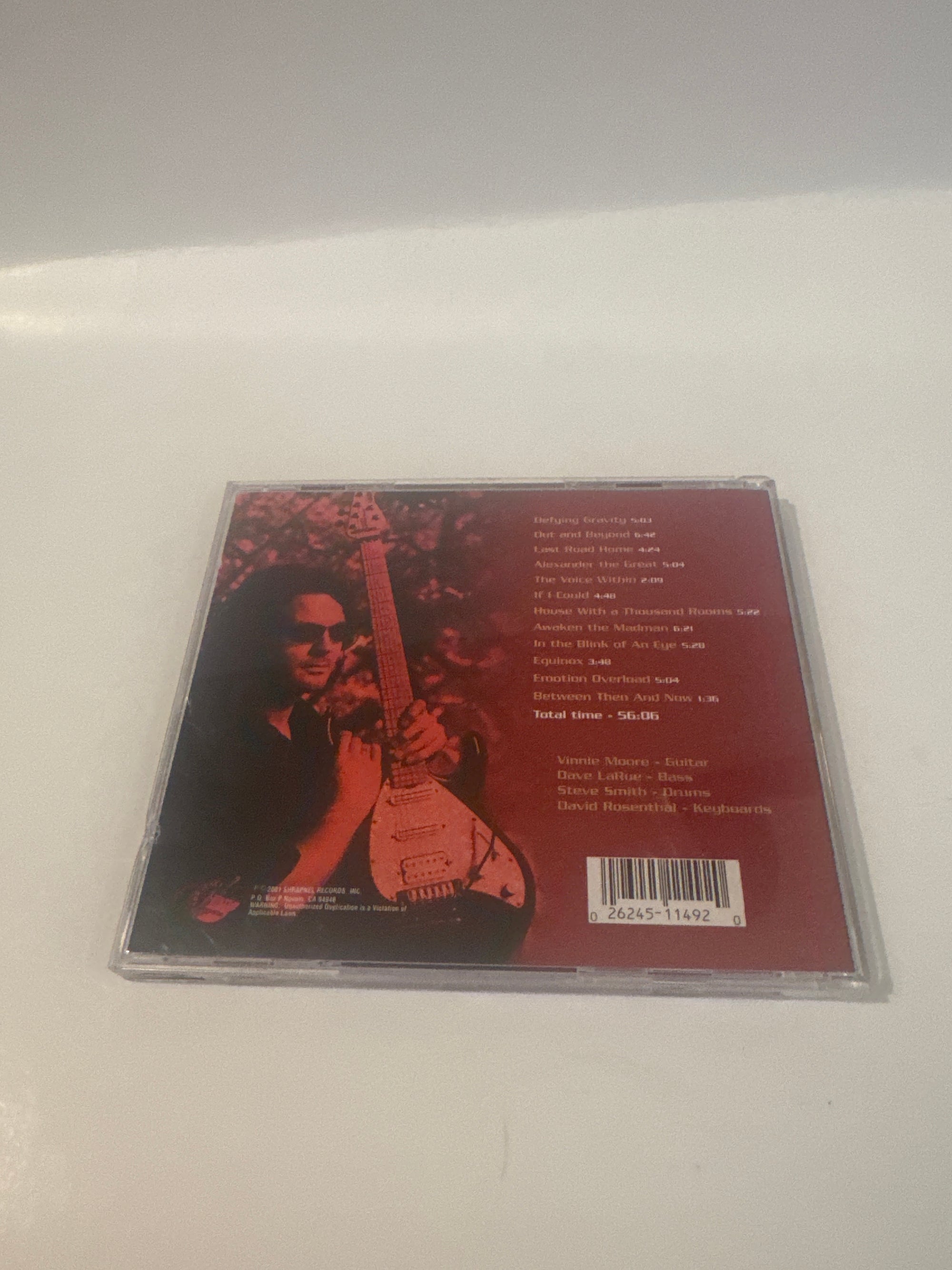 Vinnie Moore CD – Guitar Legend – Gently Used
