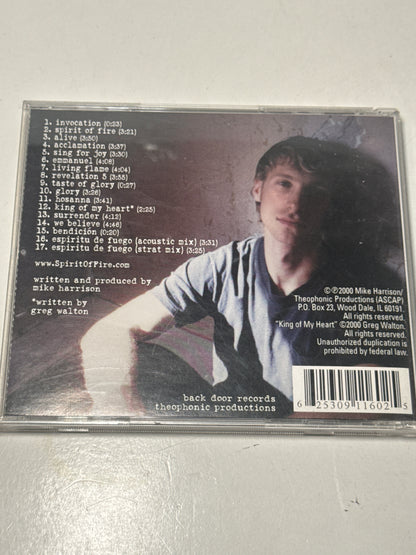 Greg Walton – Spirit of Fire Christian Music CD Album