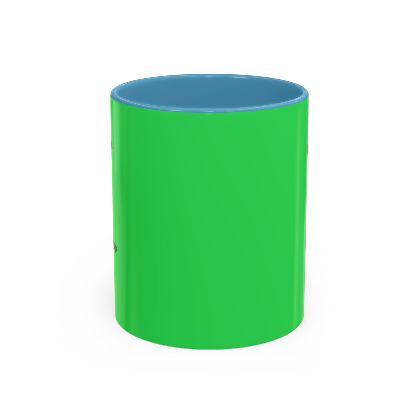 Accent Coffee Mug — 'Shop and Snacks' QR Code Promotional Coffee Mug (11/15 oz)