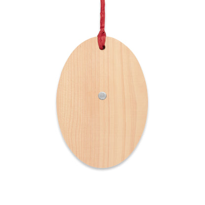 Mamacita Wooden Ornament | Rustic Rainbow Mom Gift