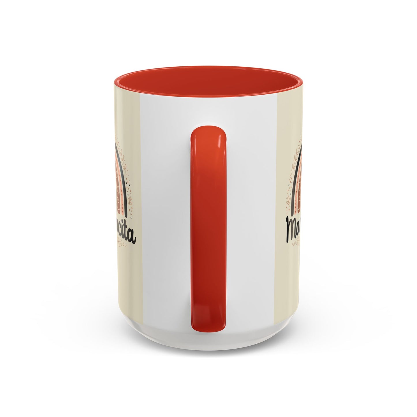 Mamacita Coffee Mug | Pink Rainbow Heart Accent Mug