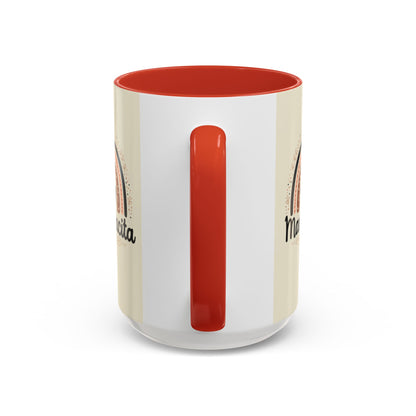 Mamacita Coffee Mug | Pink Rainbow Heart Accent Mug