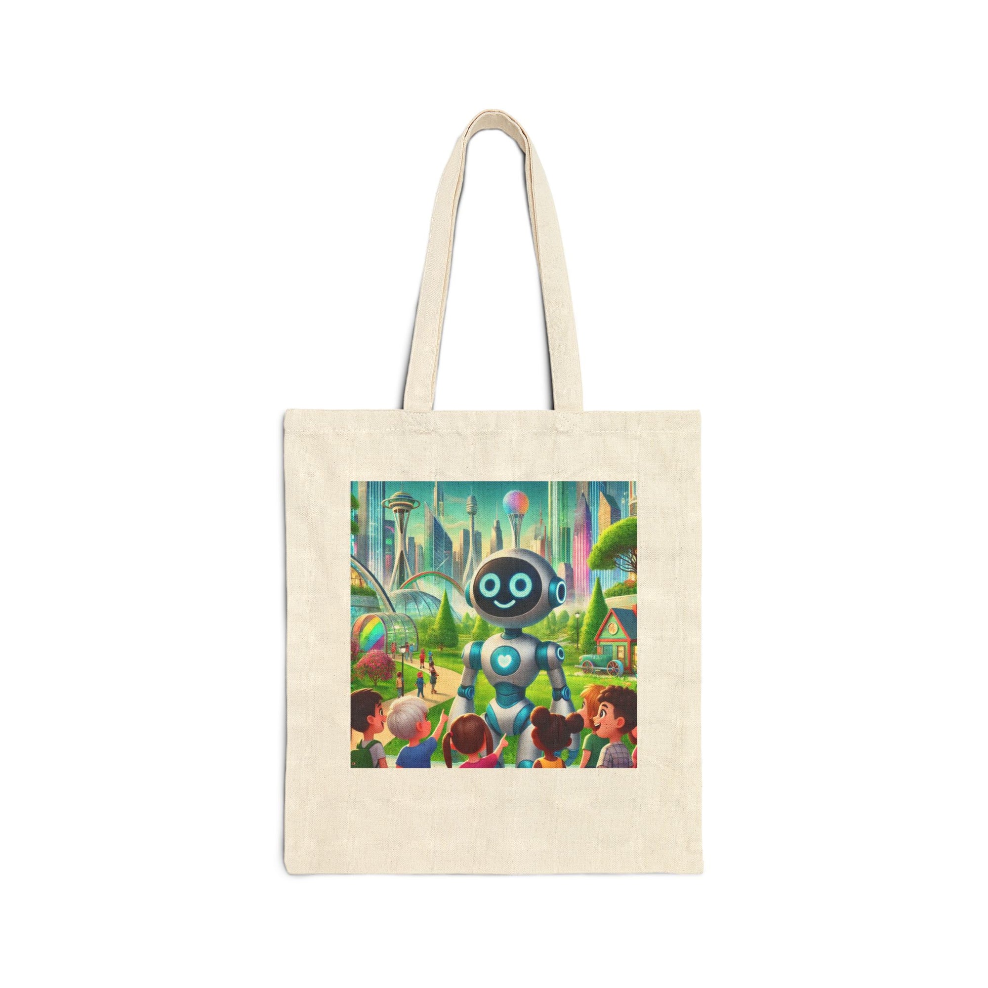 Canvas Tote Bag - Discover What Can Chat Do For You