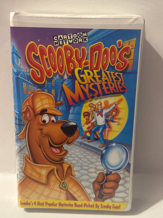 Scooby‑Doo Greatest Mysteries Classic Collectible VHS Tape