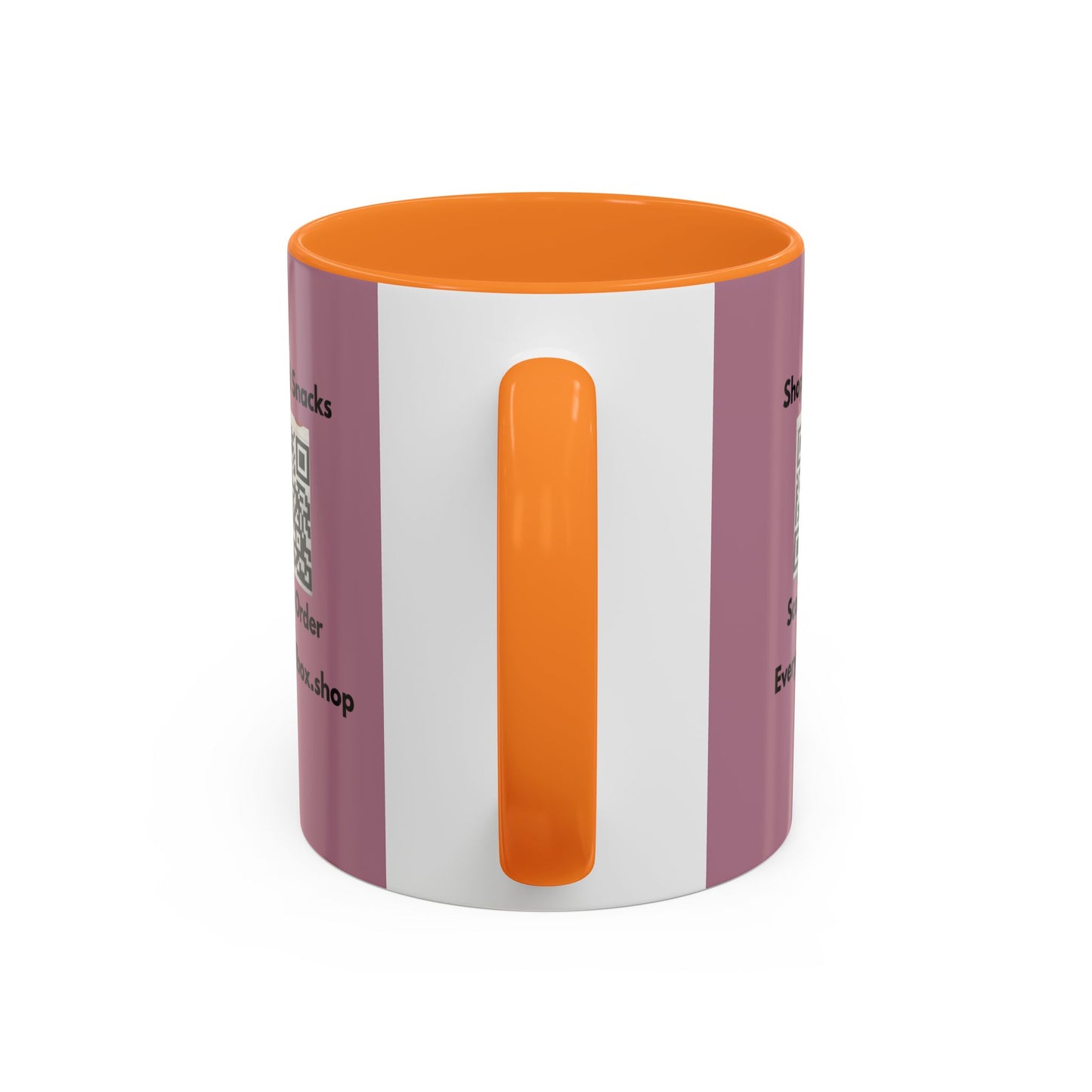Shop & Snacks QR Code Coffee Mug | Custom Color 11oz & 15oz | Northeast Philly