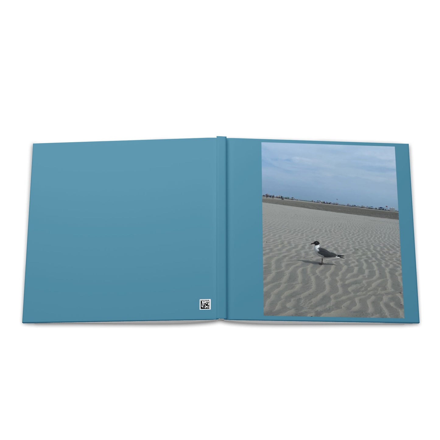 Hardcover Photo Book – Coastal Seagull Beach Memory Album