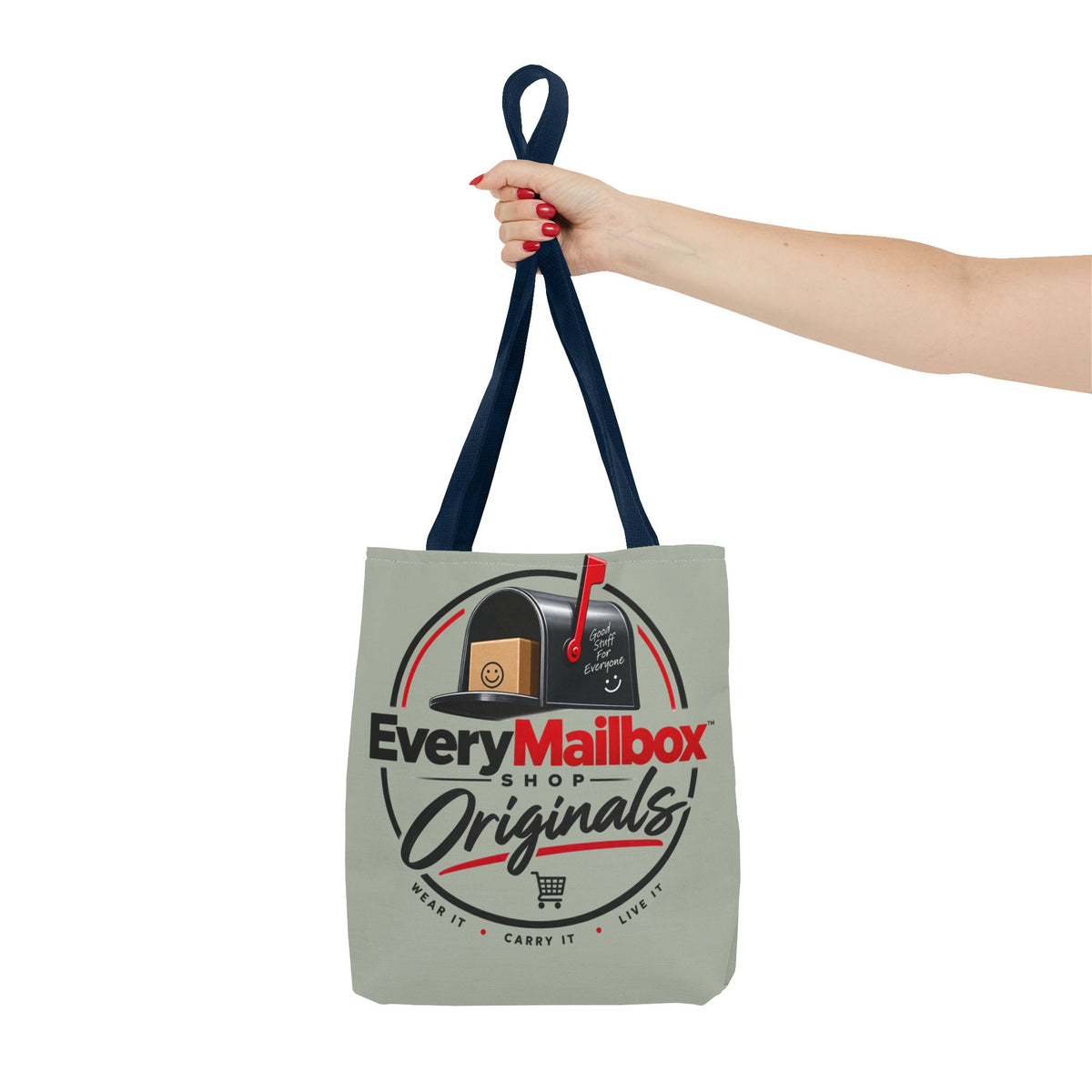 EveryMailbox Originals Logo Tote Bag – Mail Carrier & Delivery Enthusiast Canvas Tote