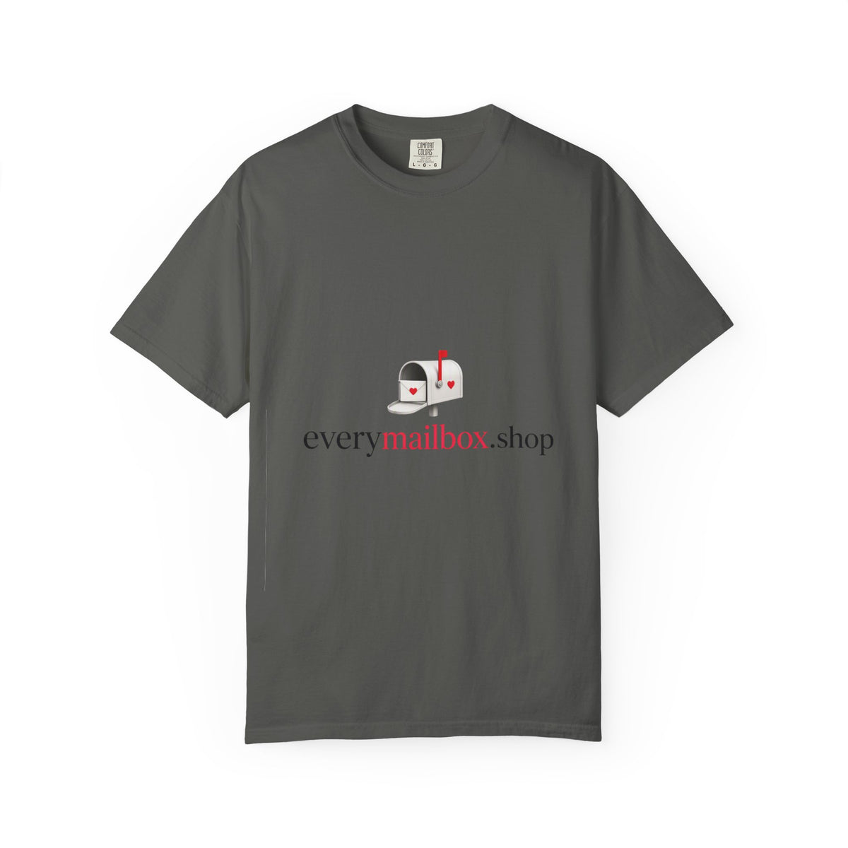 EveryMailbox.shop Logo T‑Shirt — Mailbox Graphic Tee