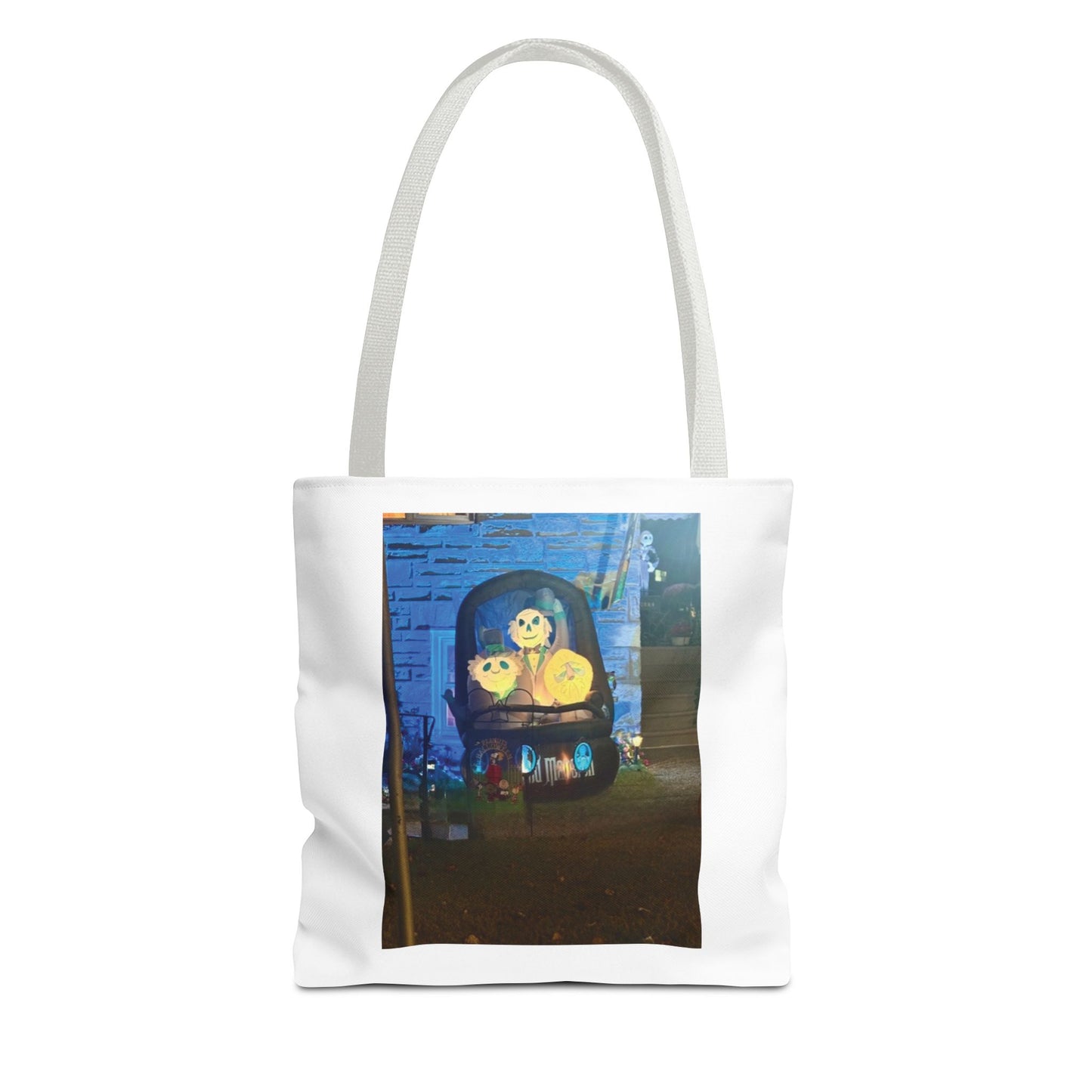 Haunted Mansion Hitchhiking Ghost inflatable halloweenTote Bag (AOP)