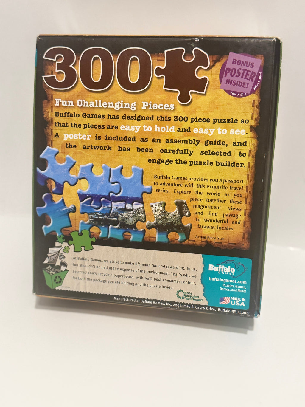 EveryMailBox St. Basil's Cathedral puzzle 300 piece challenging jigsaw puzzle with bonus poster