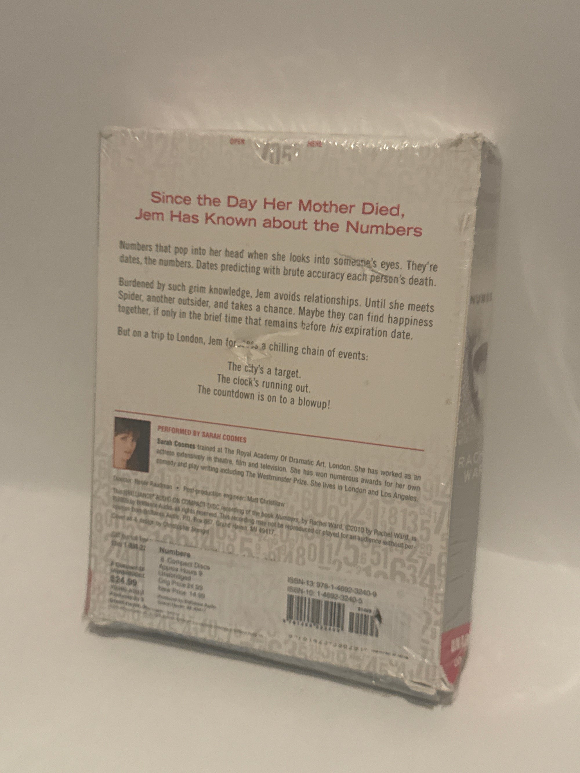 Unabridged Audiobook of 'Numbers' by Rachel Ward - Incredible Value on CD