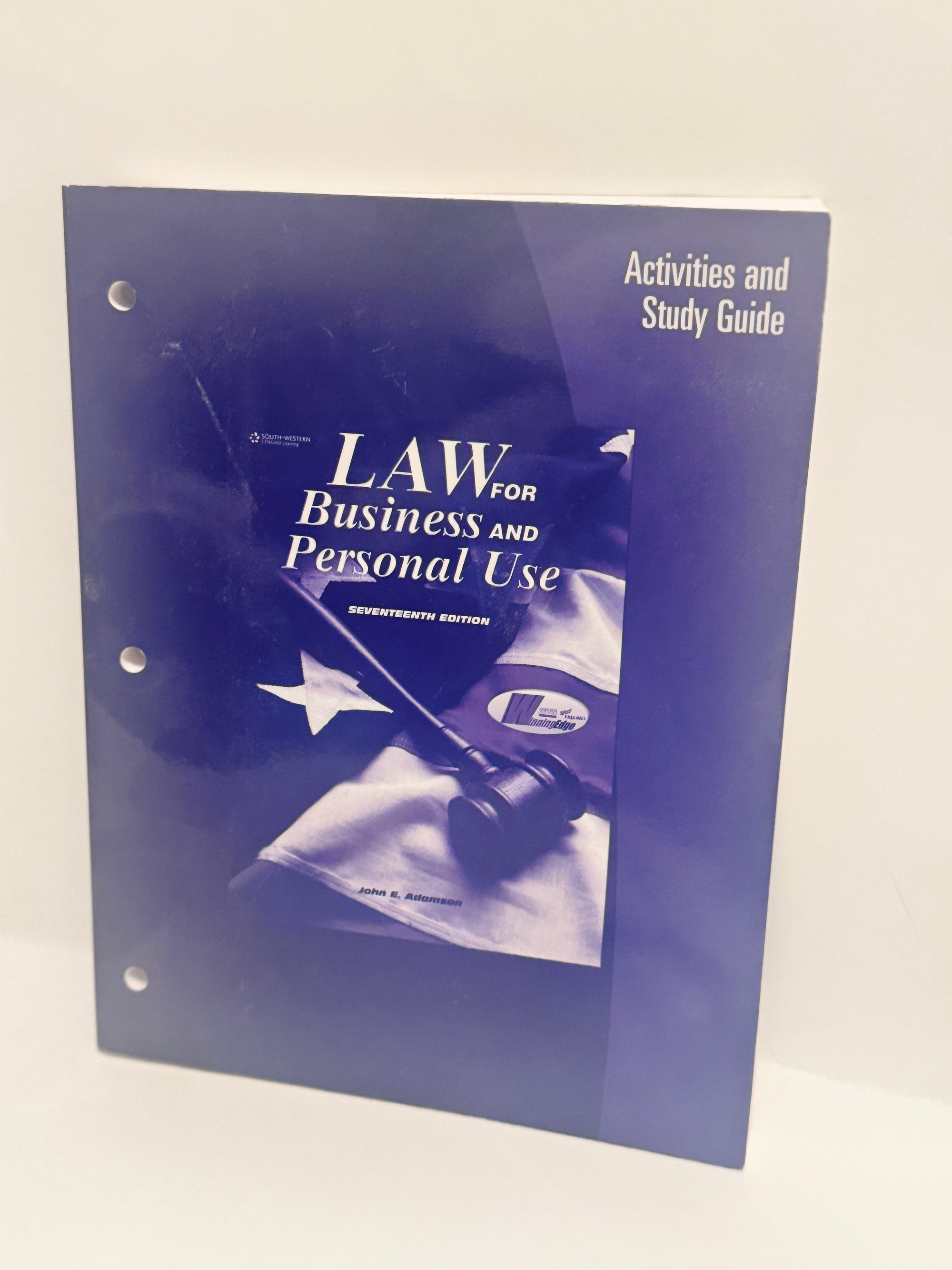 Law for business and personal use activities and study guide
