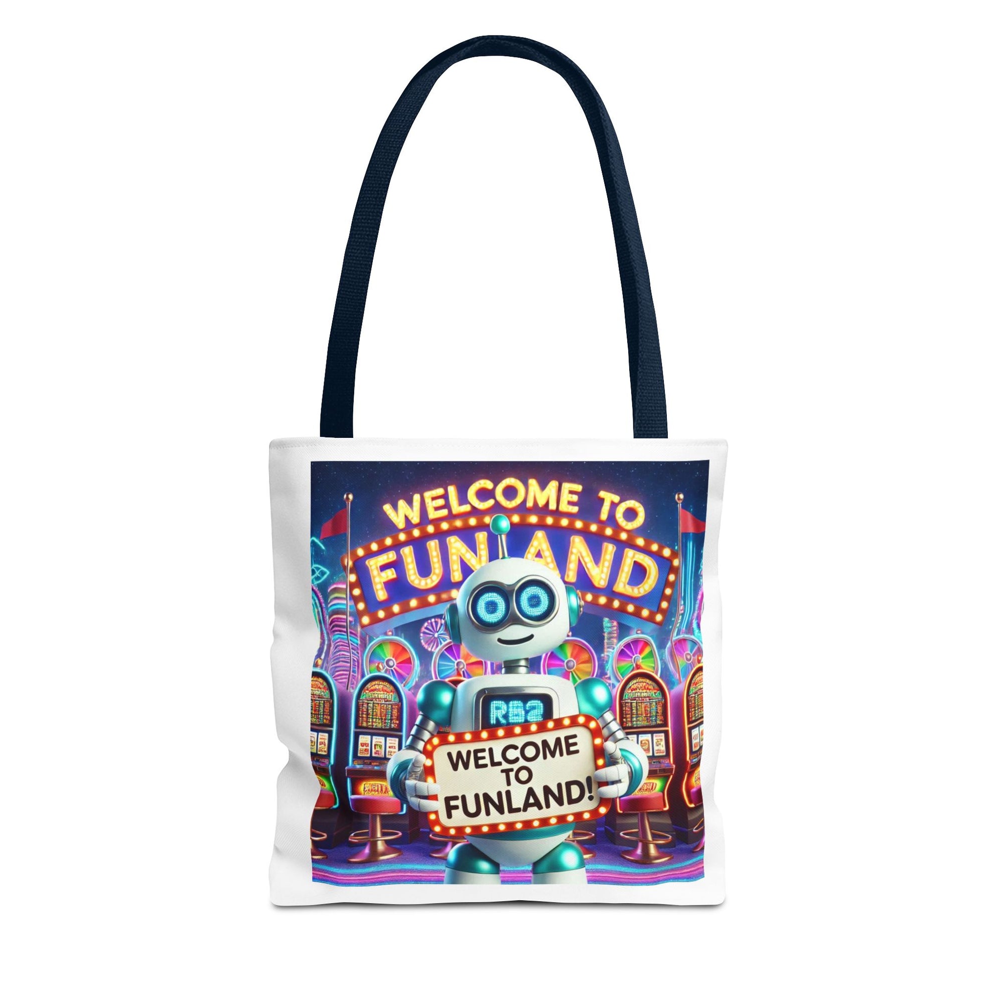 Robot Funland Tote: Adventure in Every Carry