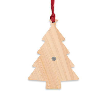 Mamacita Wooden Ornament | Rustic Rainbow Mom Gift