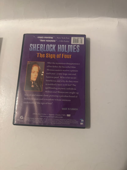 Sherlock Holmes: The Sign of Four DVD Classic Mystery Film