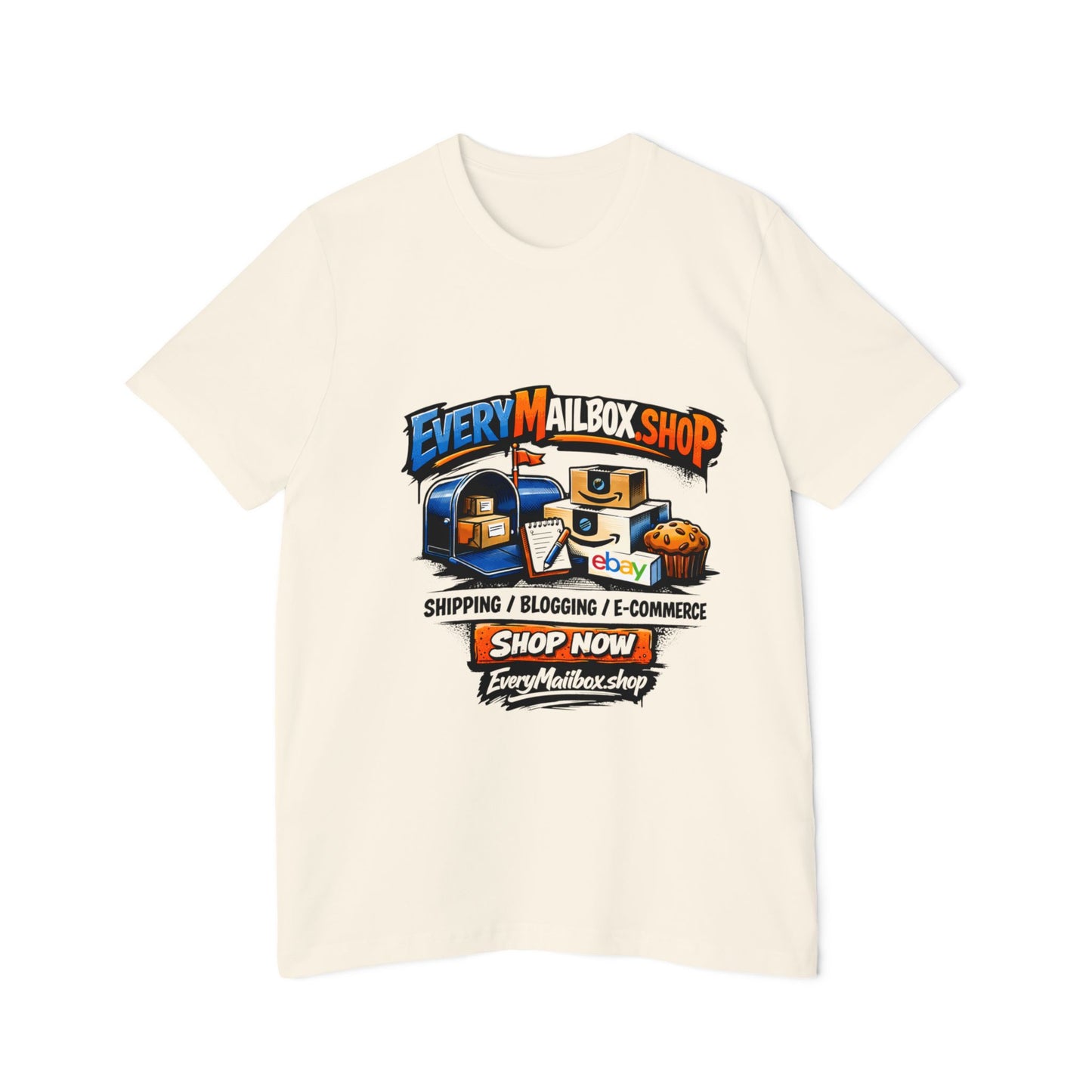 Every Mailbox Shop T-Shirt | Shipping & E-Commerce Logo Tee for Entrepreneurs