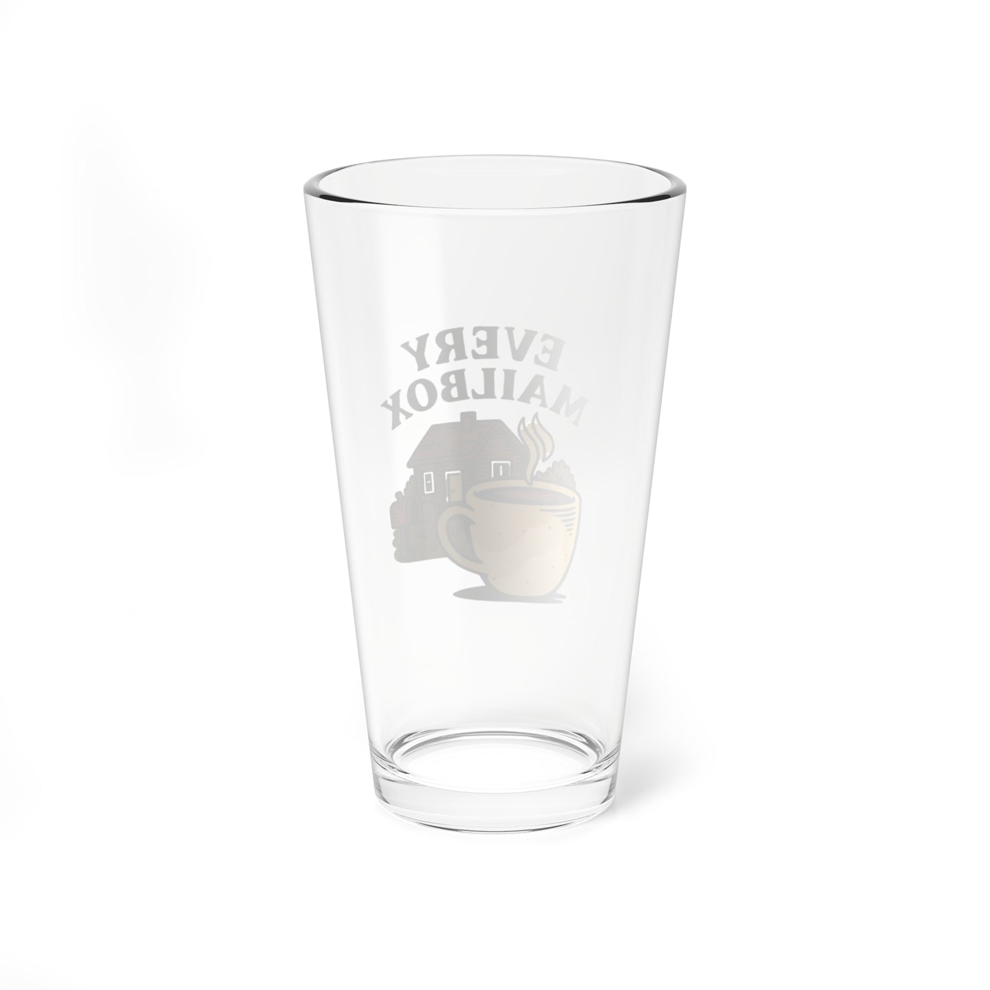 Every Mailbox Cozy Coffee House Mixing Glass | 16oz Drinkware