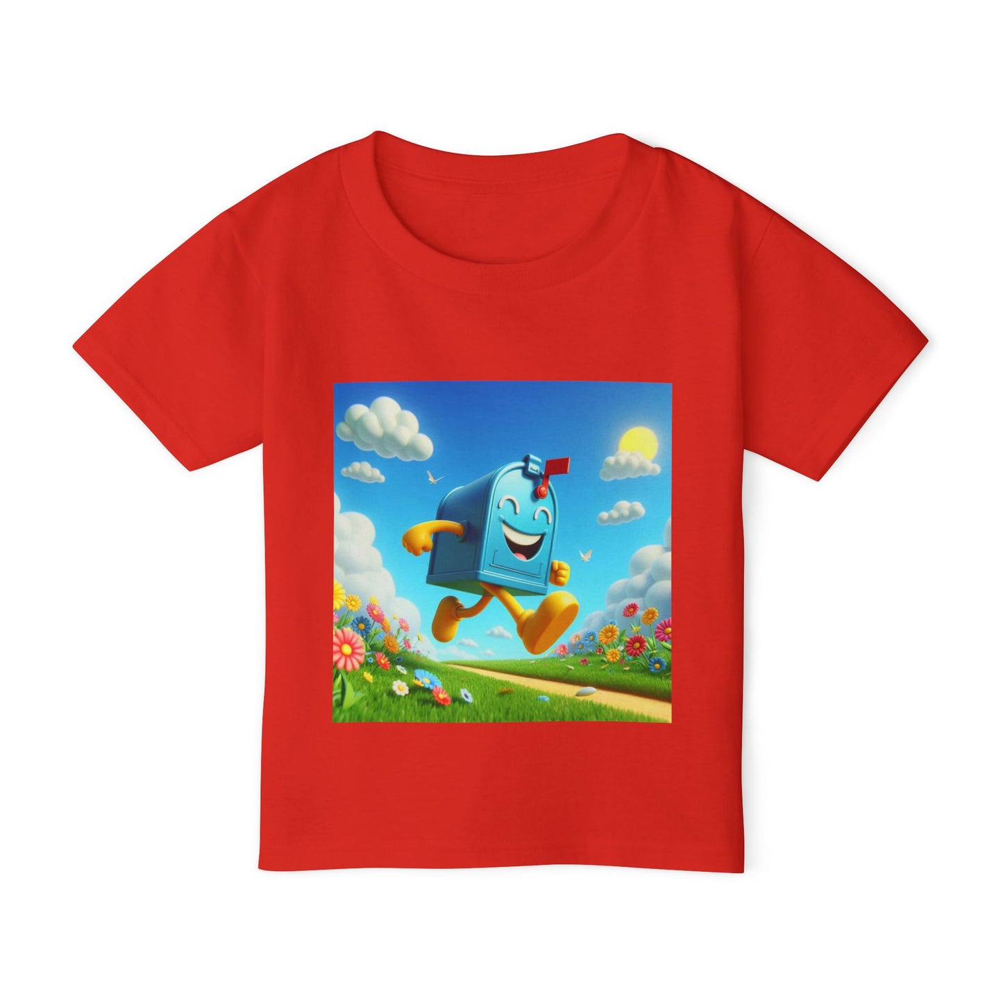 Smiling Mailbox Toddler T-Shirt – Heavy Cotton™