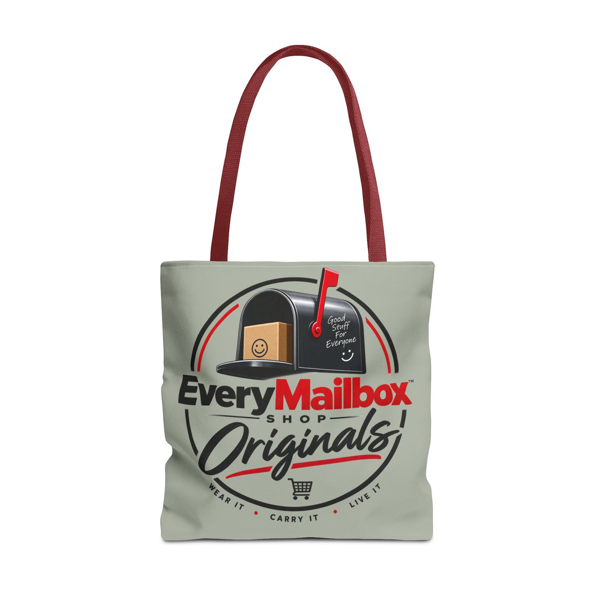EveryMailbox Originals Logo Tote Bag – Mail Carrier & Delivery Enthusiast Canvas Tote