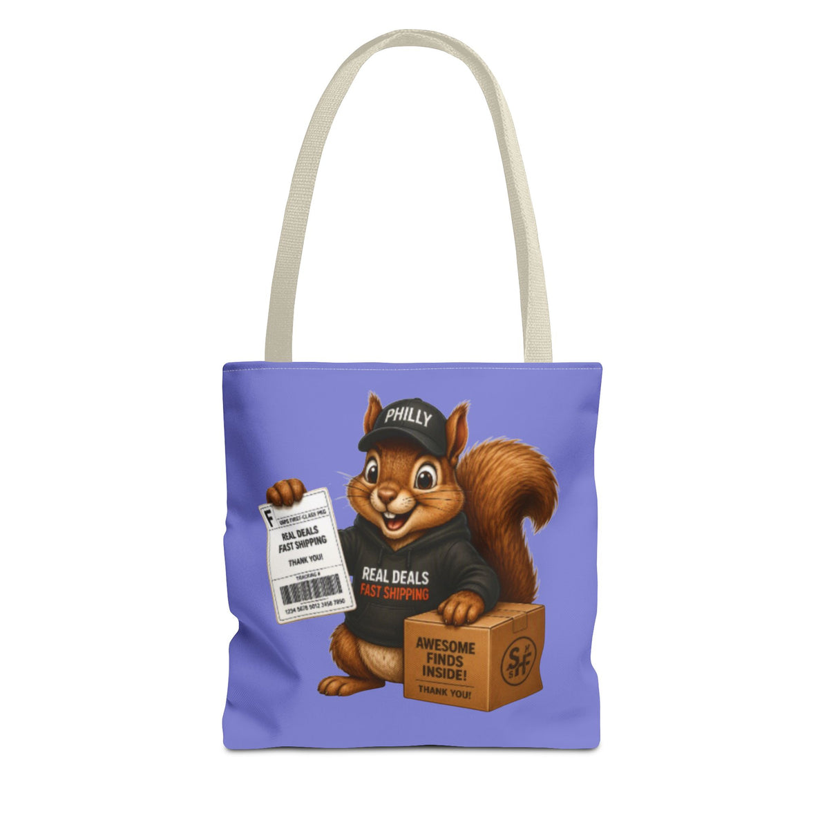 Squirrel Delivery Tote Bag – Global Nuts Design