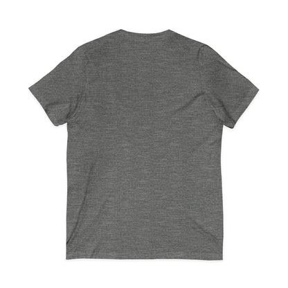 Overworked & Under-Caffeinated V-Neck Tee – Cute Raccoon Coffee Shirt