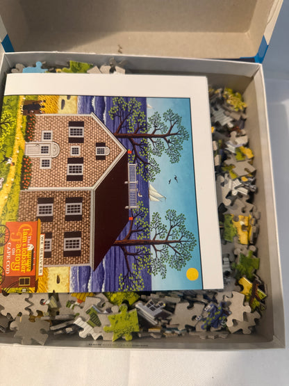 CHARLES Wysocki Buffalo 1000 puzzle piece gulls nest