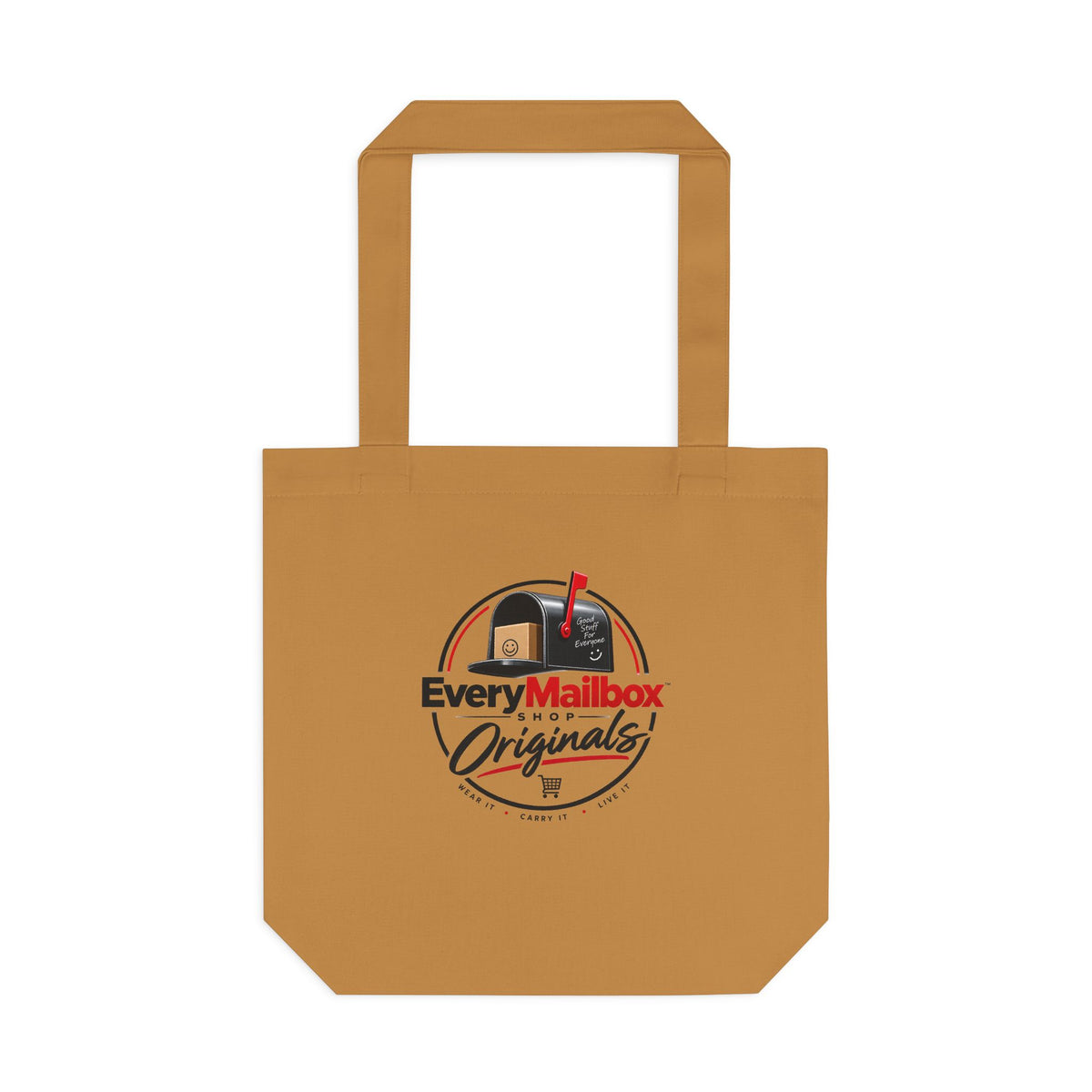 Cotton Tote Bag - Mailbox Graphic Reusable Shopping Bag