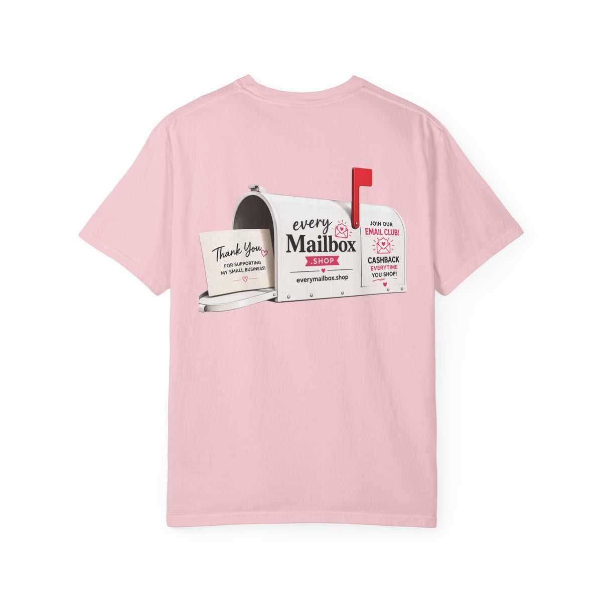 EveryMailbox.shop Logo T‑Shirt — Mailbox Graphic Tee