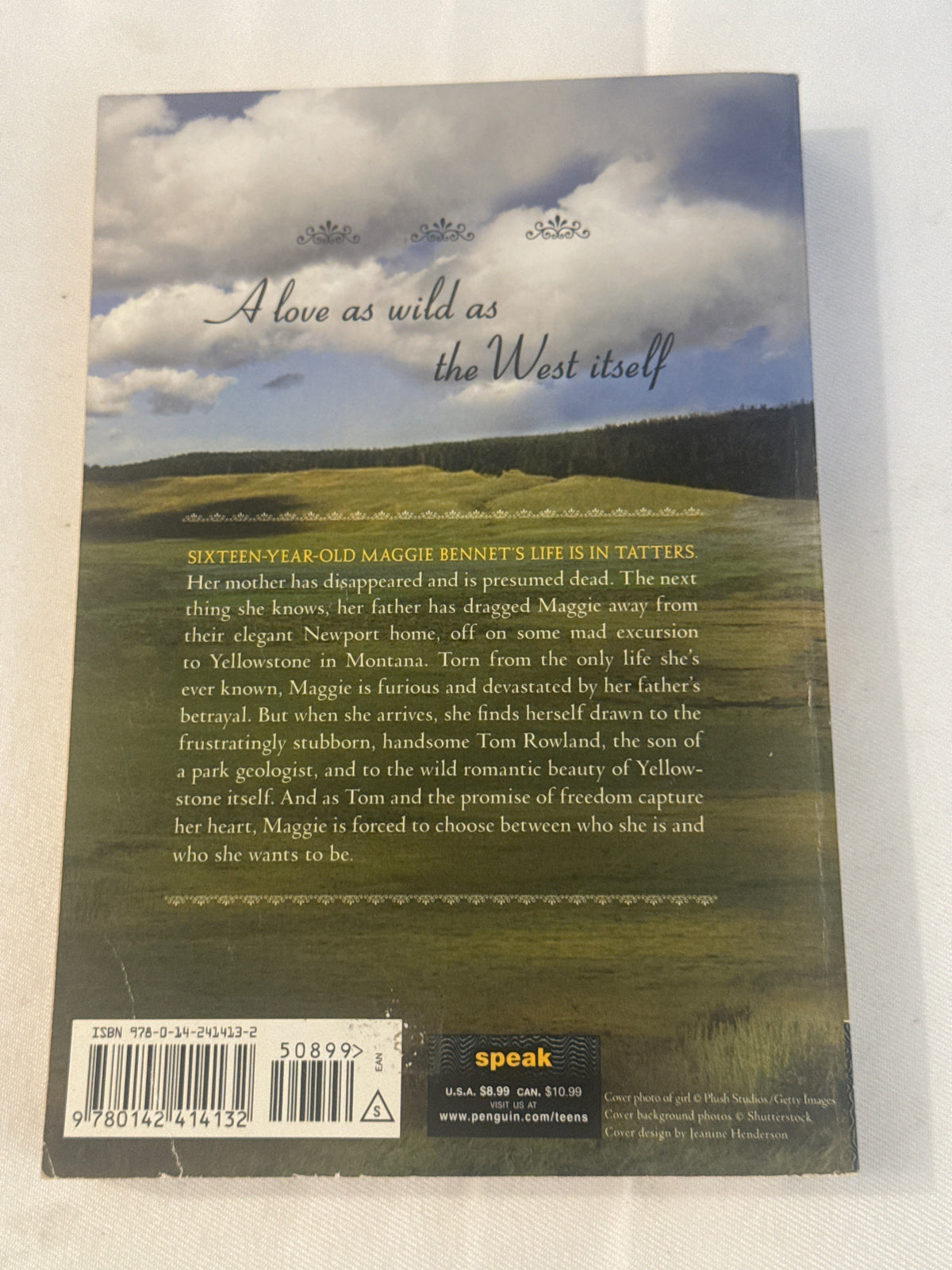 Faithful by Janet Fox Paperback YA Historical Romance Novel Book