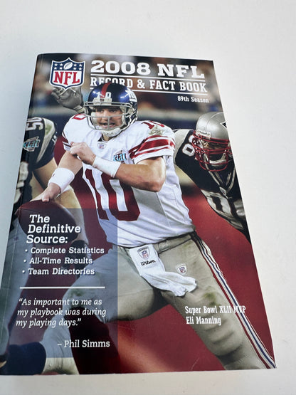 2008 NFL Record & Fact Book: Stats, Records & Comprehensive Guide