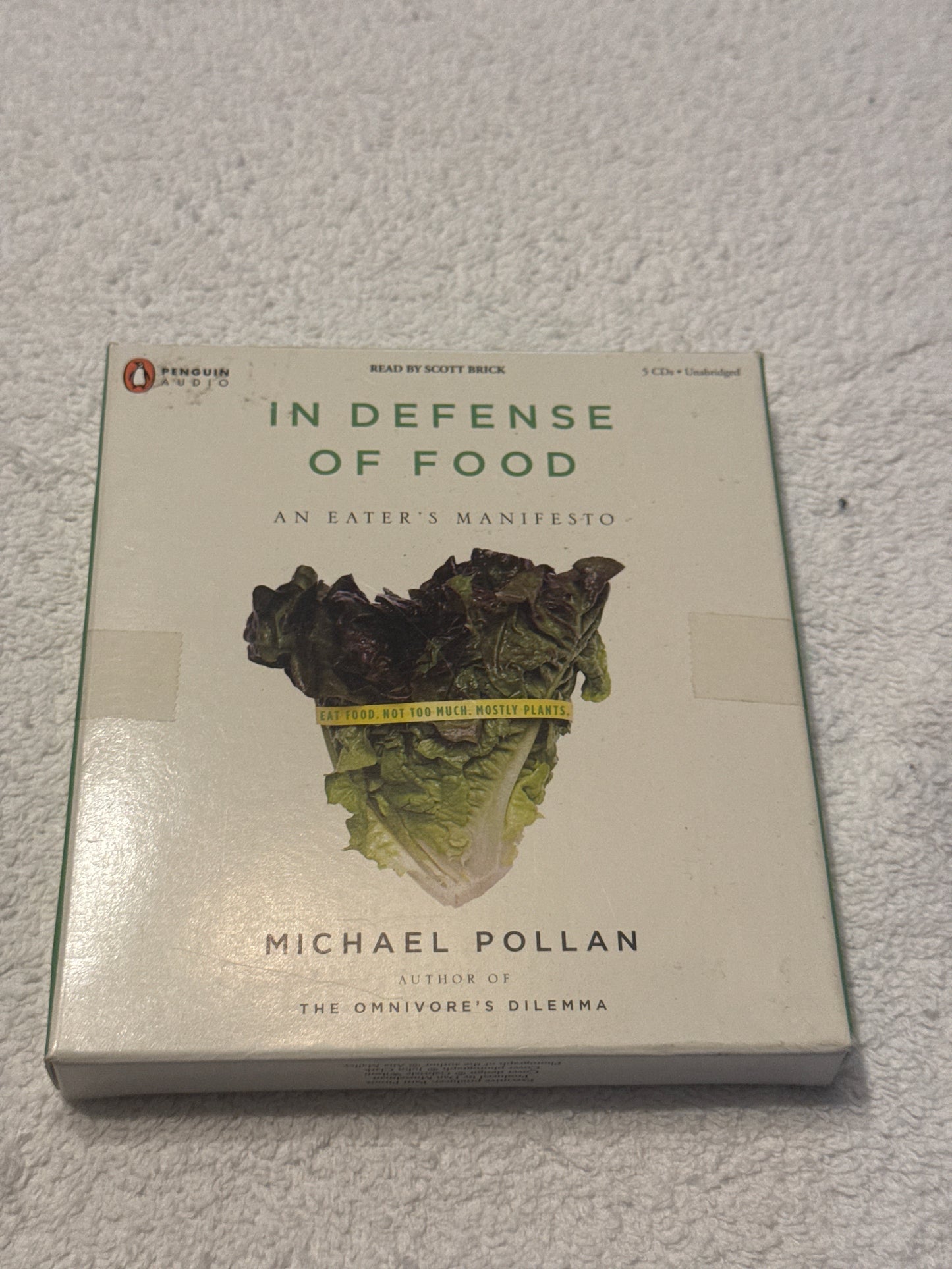 In defense of food, Michael Pollan￼