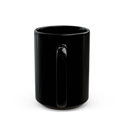 EveryMailBox Coffee Mug — Black Ceramic Cup with Bold Red Logo | 11oz & 15oz