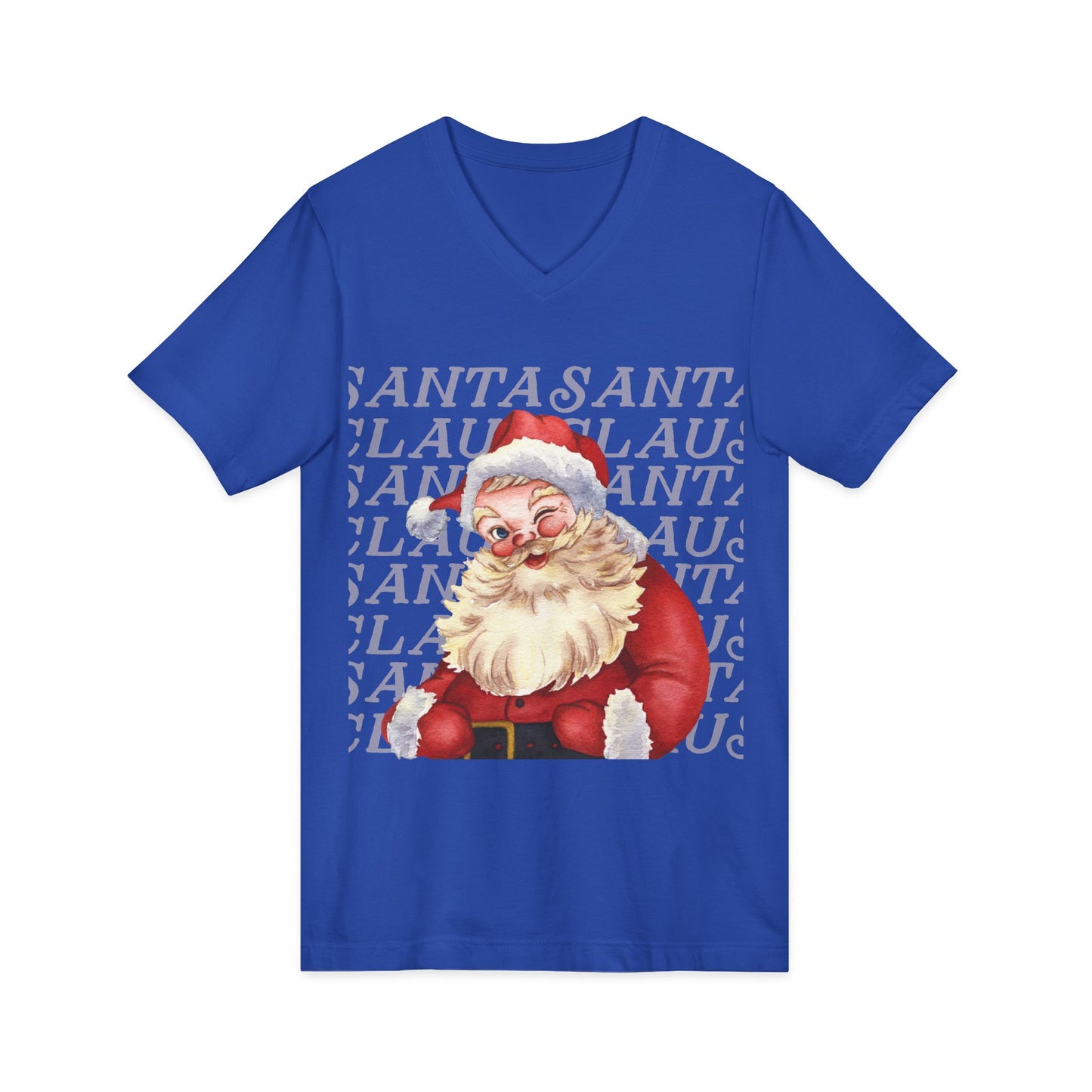 Unisex Jersey Short Sleeve V-Neck Tee