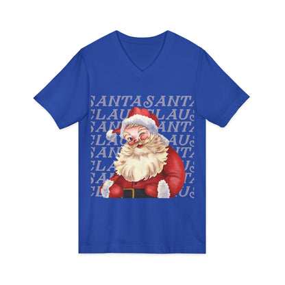 Unisex Jersey Short Sleeve V-Neck Tee