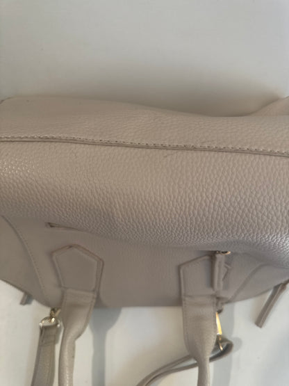 Madison West Vegan Leather Handbag with Gold Hardware
