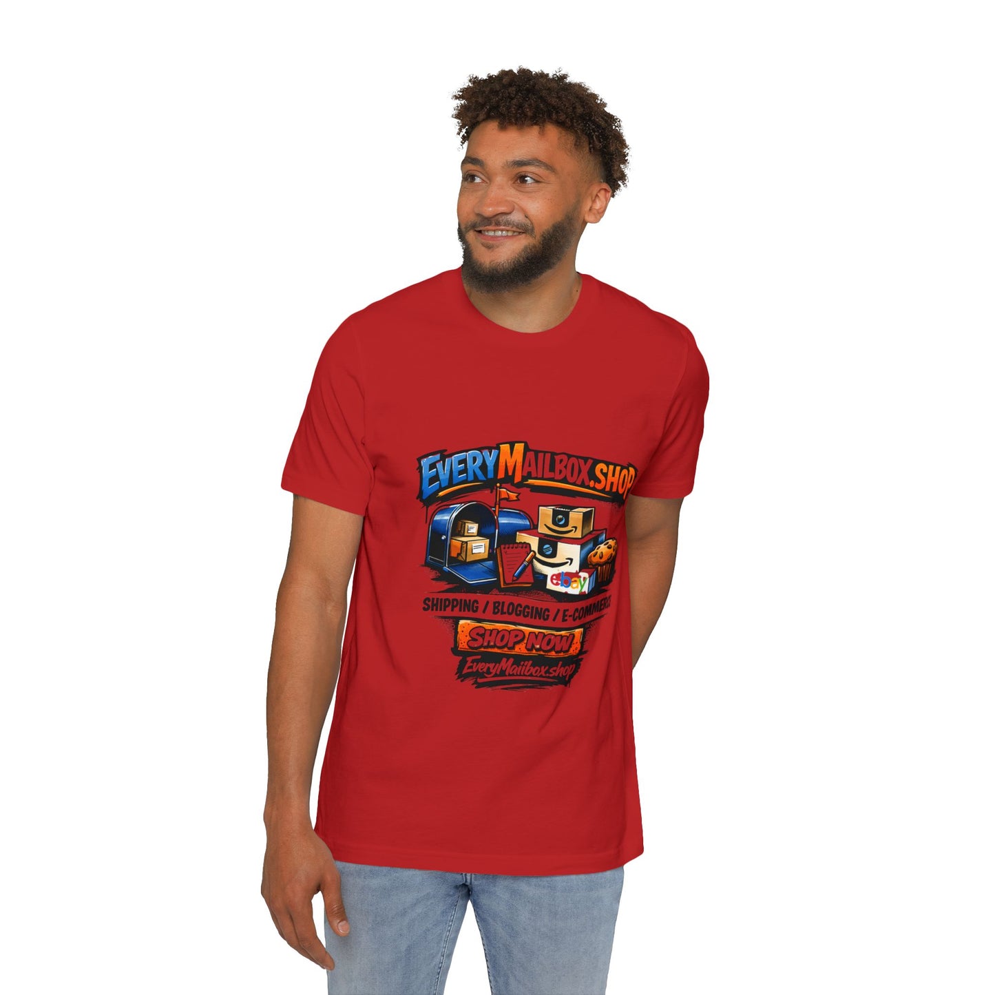 Every Mailbox Shop T-Shirt | Shipping & E-Commerce Logo Tee for Entrepreneurs