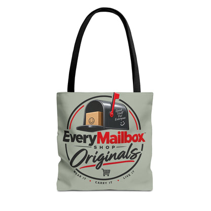 EveryMailbox Originals Logo Tote Bag – Mail Carrier & Delivery Enthusiast Canvas Tote