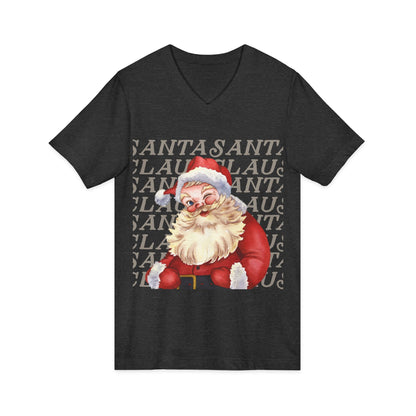 Unisex Jersey Short Sleeve V-Neck Tee