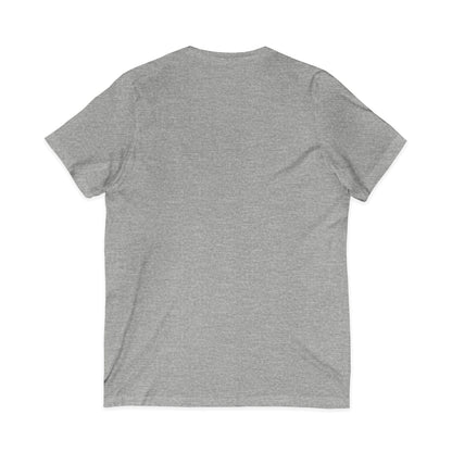 Overworked & Under-Caffeinated V-Neck Tee – Cute Raccoon Coffee Shirt