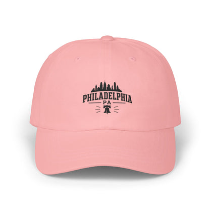 Philadelphia Skyline Dad Cap — Classic Philadelphia PA Baseball Hat