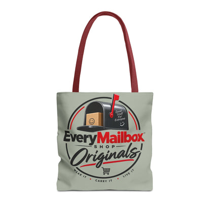 EveryMailbox Originals Logo Tote Bag – Mail Carrier & Delivery Enthusiast Canvas Tote